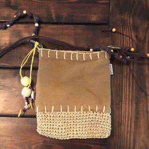 Canvas cross body purse  5/$25
